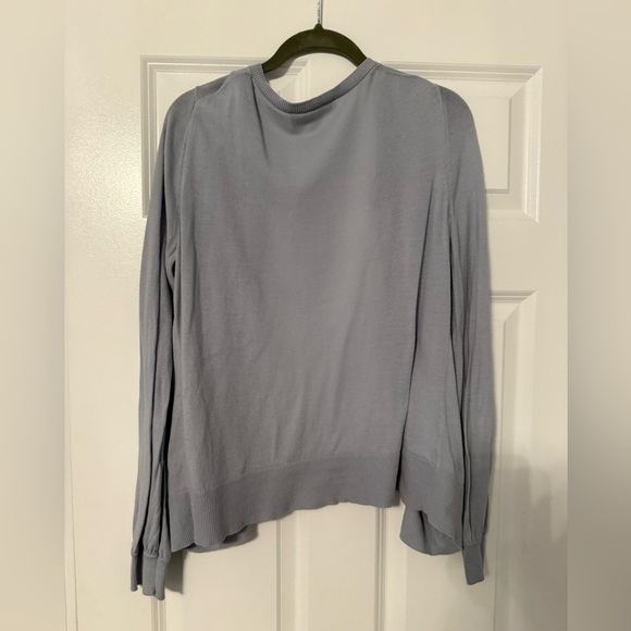 Loft | Light Blue Button Down Open Cardigan | Size M - Picture 2 of 7